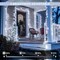 500 LED White Christmas Lights, 8 Modes 163ft Waterproof Christmas Light Outdoor Plug in with Remote Control, Clear Wire String Lights for Tree Outside